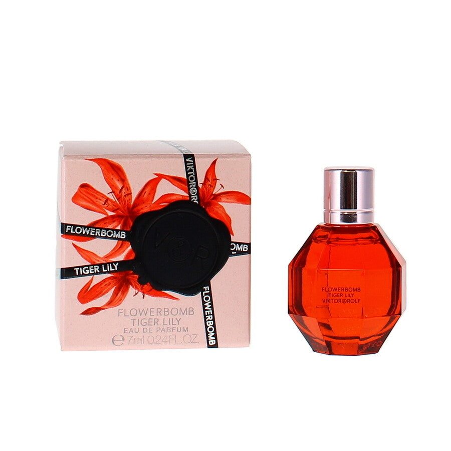 Viktor & Rolf Flowerbomb Tiger Lily Eau de Parfum Mini Spray – 0.24 FL OZ / 7 mL